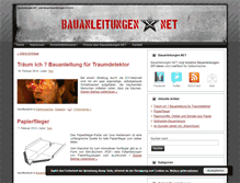 Tablet Screenshot of bauanleitungen.net